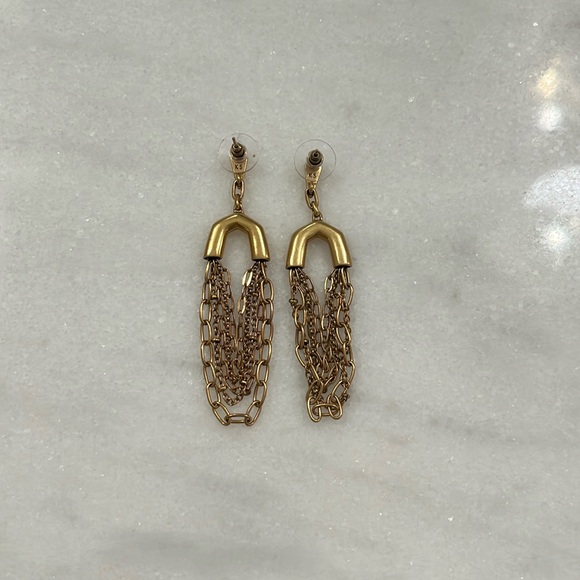 Kendra Scott Earrings-Gold - Picture 1 of 2